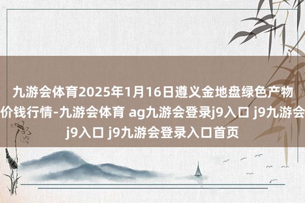 九游會體育2025年1月16日遵義金地盤綠色產(chǎn)物來回有限公司價錢行情-九游會體育 ag九游會登錄j9入口 j9九游會登錄入口首頁